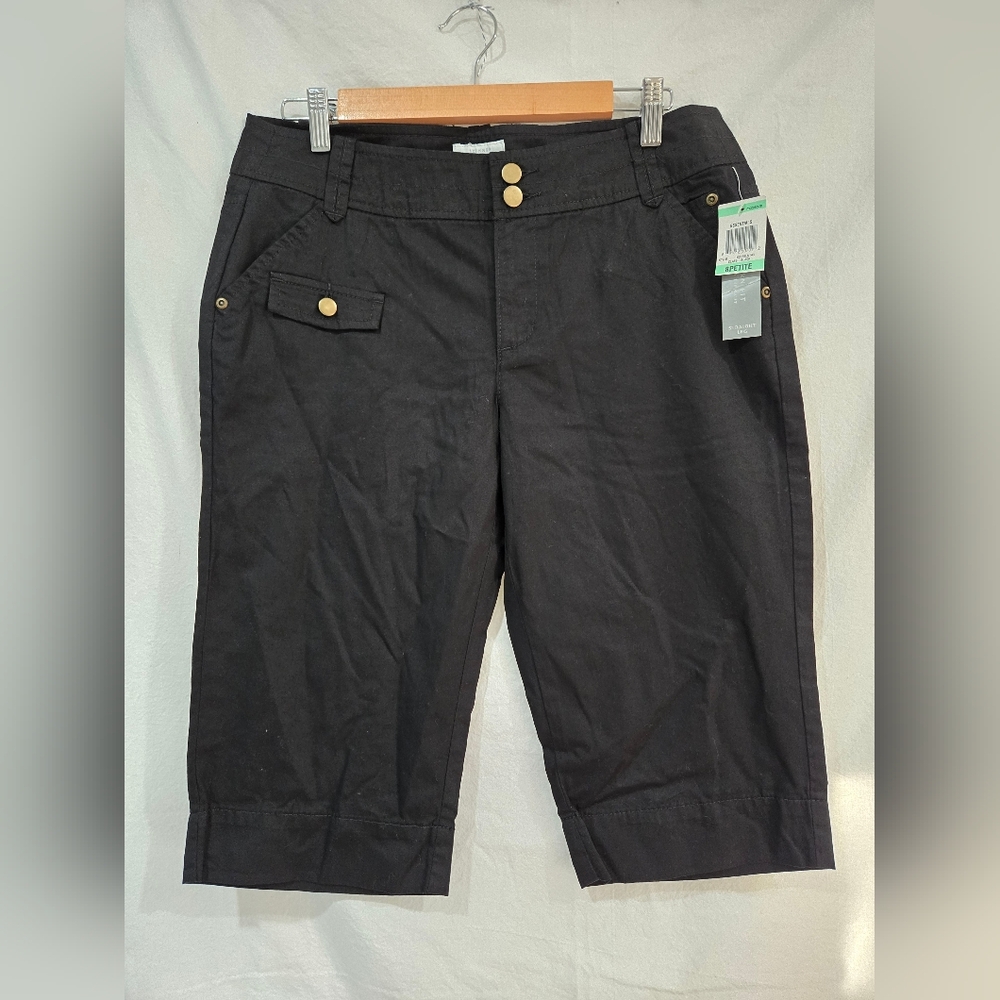 NWT Charter Club Cotton Women's Bermuda Shorts 8 Petite